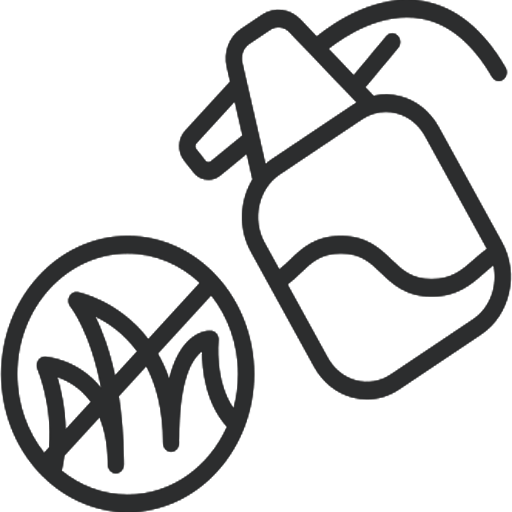 Herbicida para evitar que crezca hierba debajo del césped artificial después de la instalación